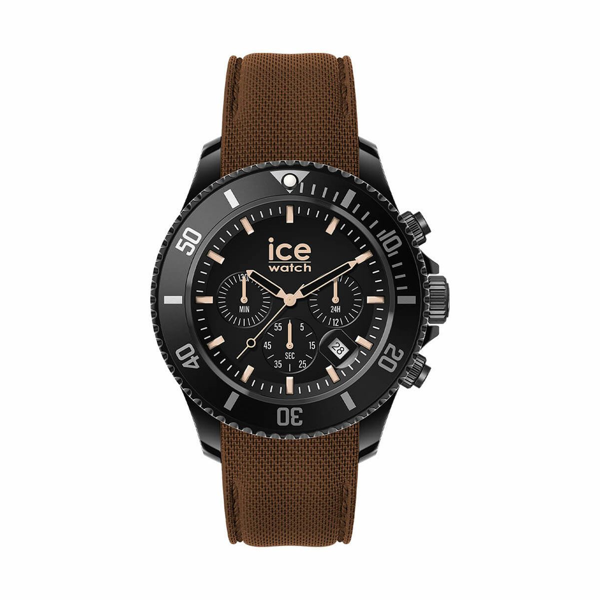 ICE-WATCH / アイスウォッチ ICE chrono - ブラックブラウン - ラージ - CHの公式ECサイト掲載画像