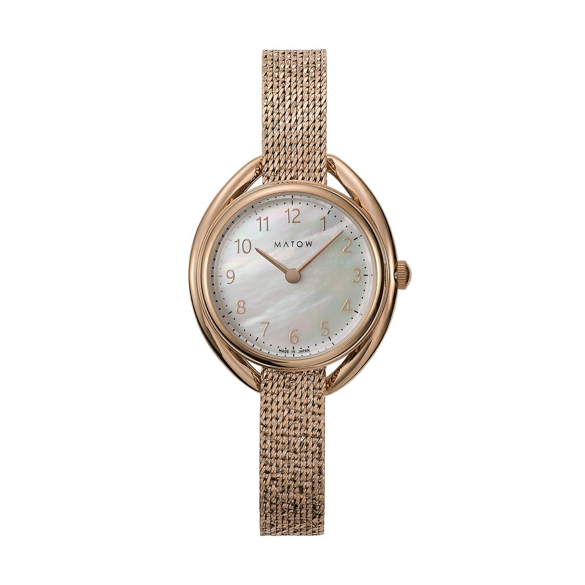 【美品】MATOW 時計 ローズゴールド MATOW（マトウ） 腕時計 「MATOW/マトウ」SHIKI ROUND ローズゴールド