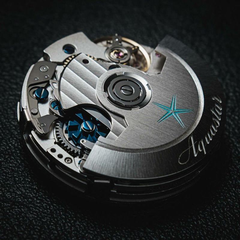 AQUASTAR/アクアスター 2022 Aquastar Deepstar 39mm Chronograph blue 