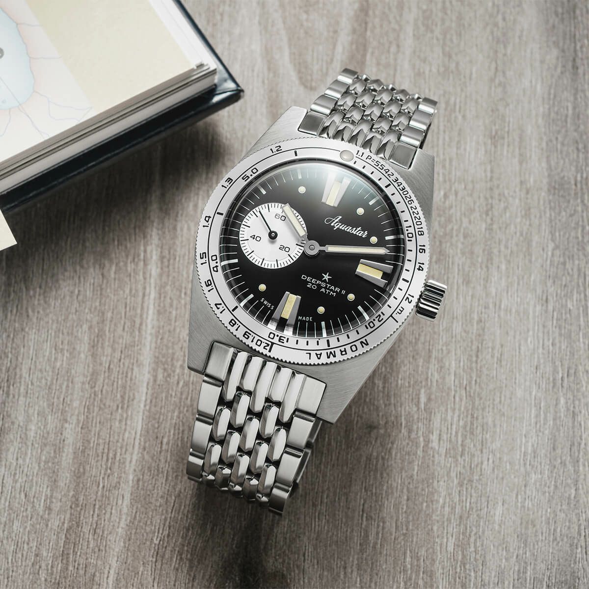 AQUASTAR/アクアスター Aquastar Deepstar II - vintage Black on 