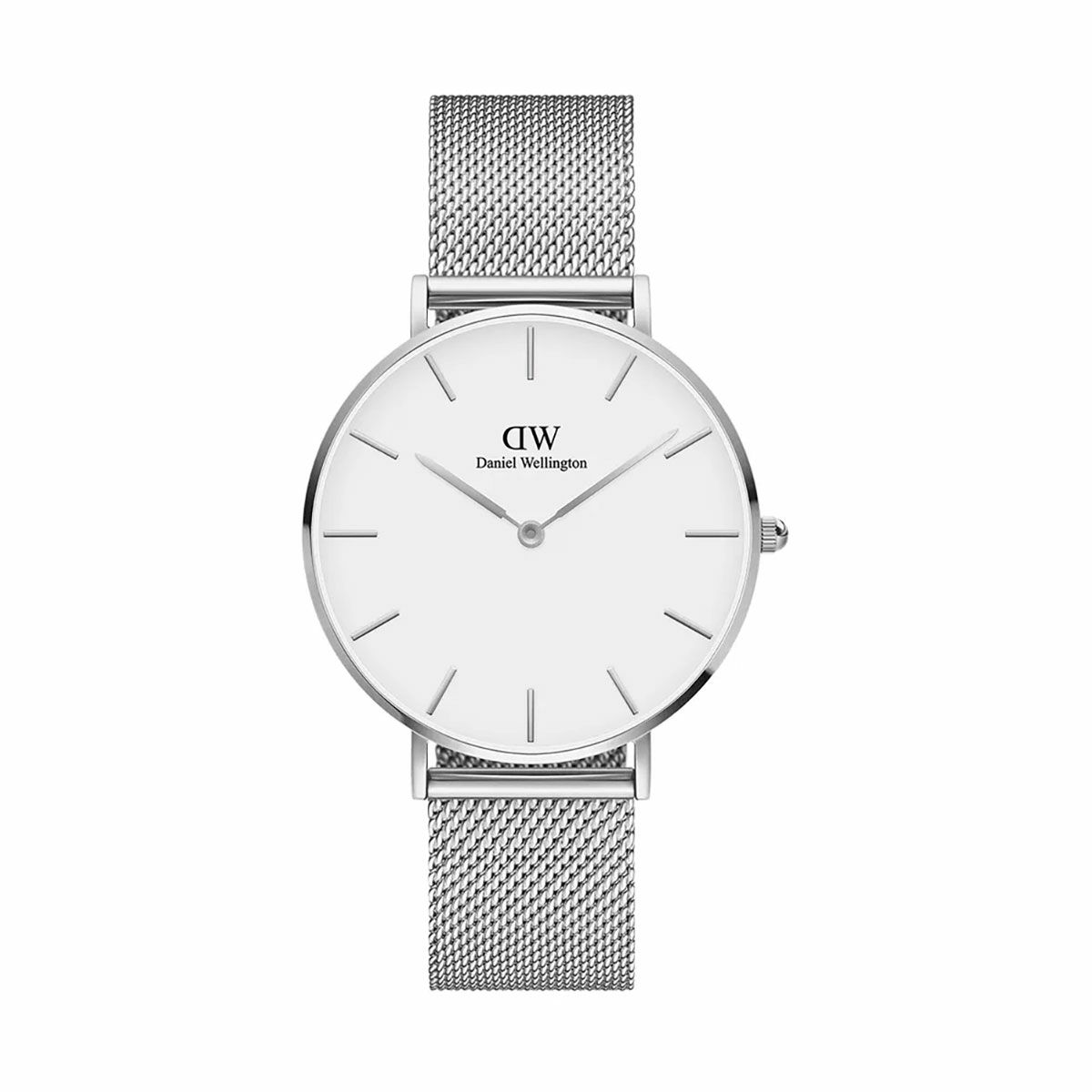 Daniel Wellington / ダニエルウェリントンペティット スターリン シルバー/ホワイト 36mmの公式ECサイト掲載画像