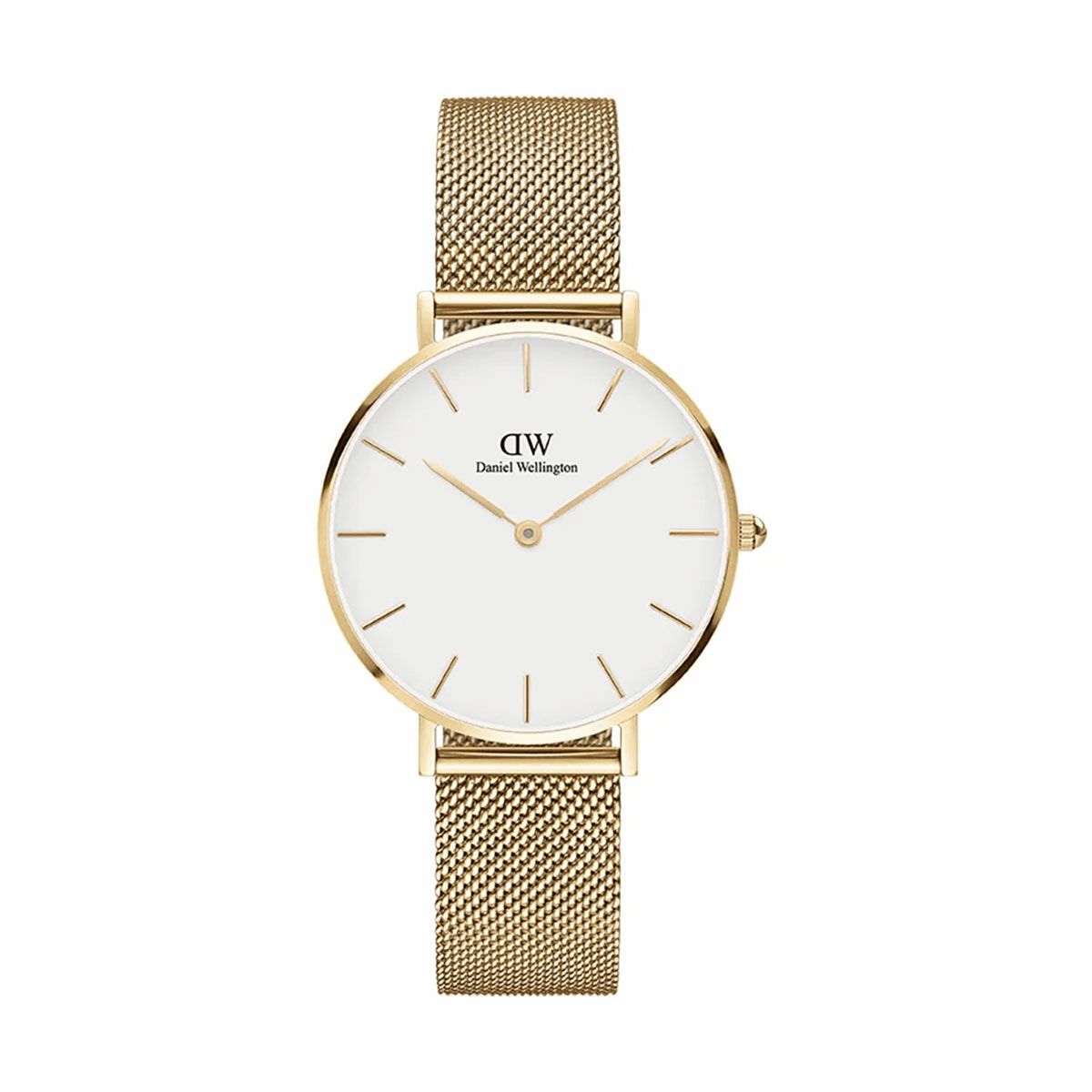 Daniel Wellington / ダニエルウェリントンペティット 32mm エバーゴールド ゴールド ホワイトの公式ECサイト掲載画像