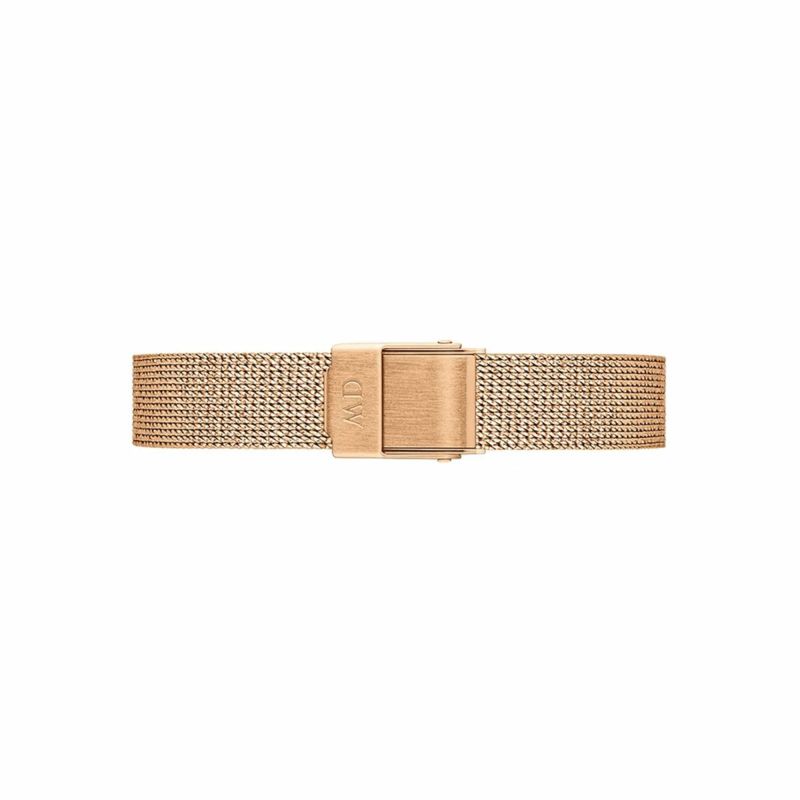 ダニエルウェリントン 美品　クアドロ メルローズ Petite Melrose - Women's mesh strap watch in Rose Gold | DW