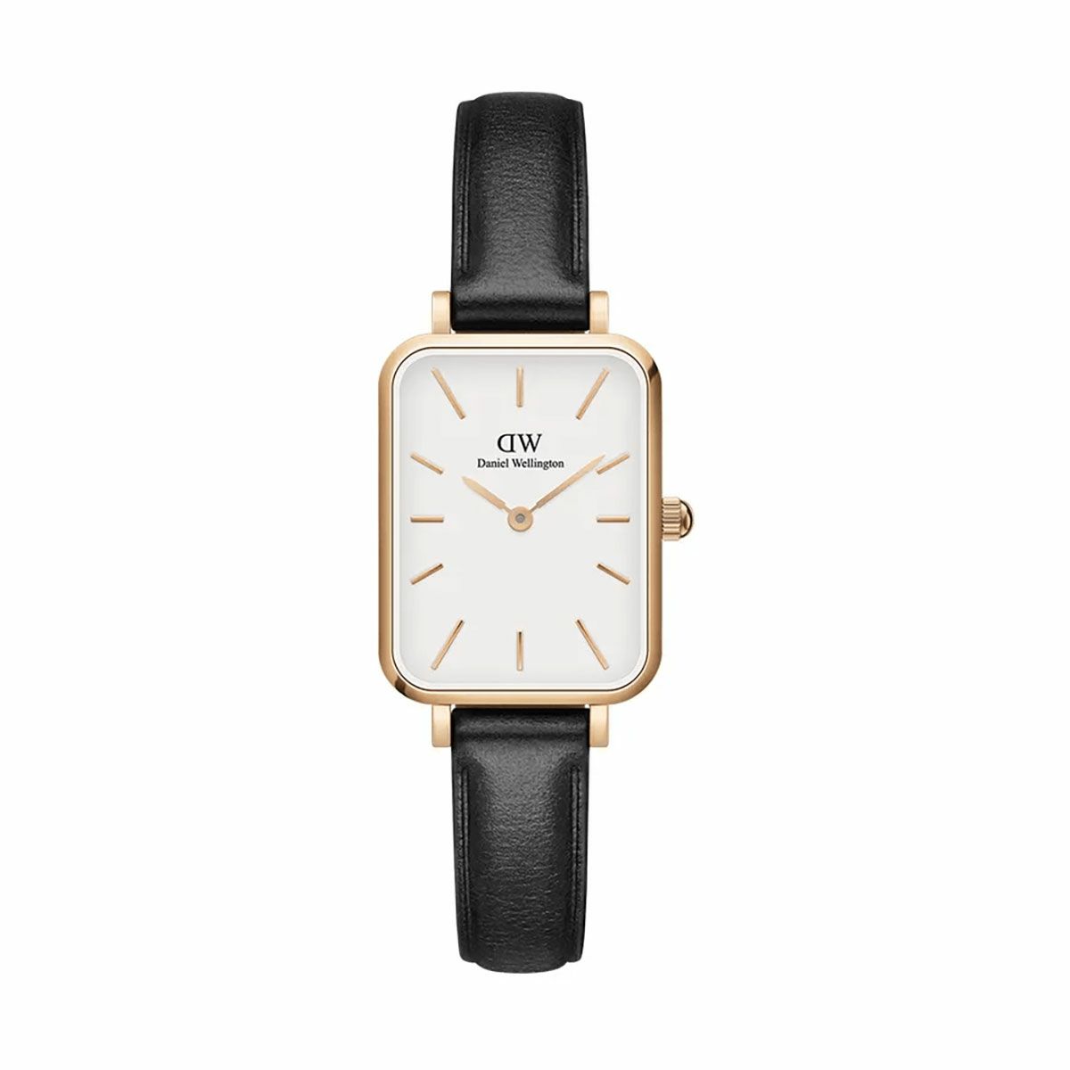 Daniel Wellington / ダニエルウェリントンクアドロ シェフィールド ローズゴールド/ホワイト 20mmの公式ECサイト掲載画像