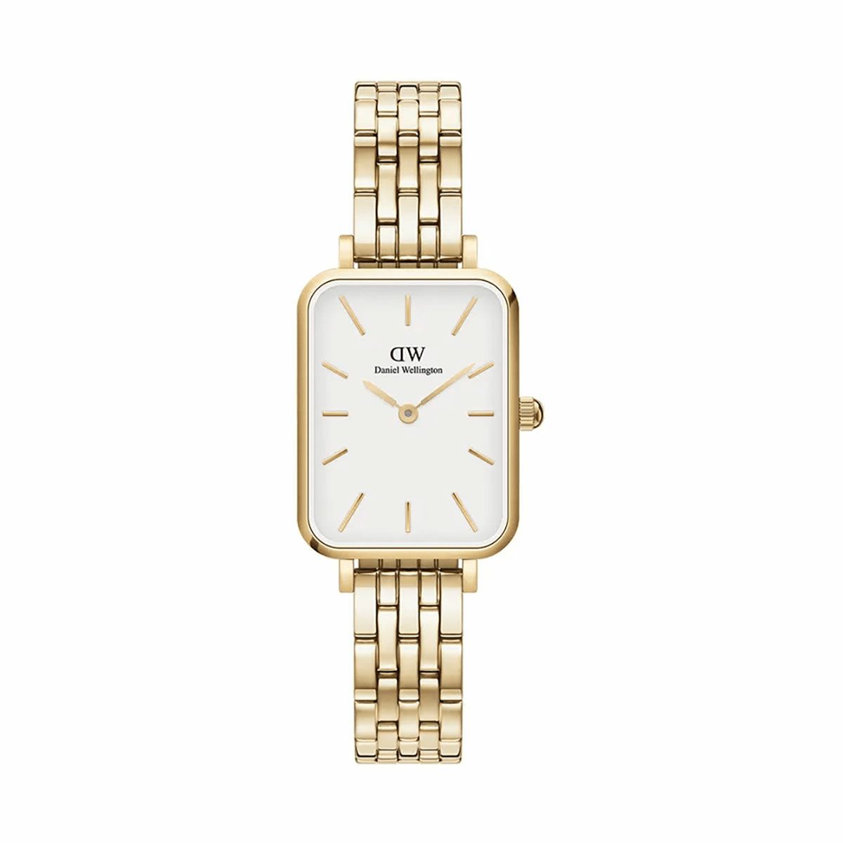 Daniel Wellington / ダニエルウェリントンクアドロ 5リンク エバーゴールド ホワイトの公式ECサイト掲載画像