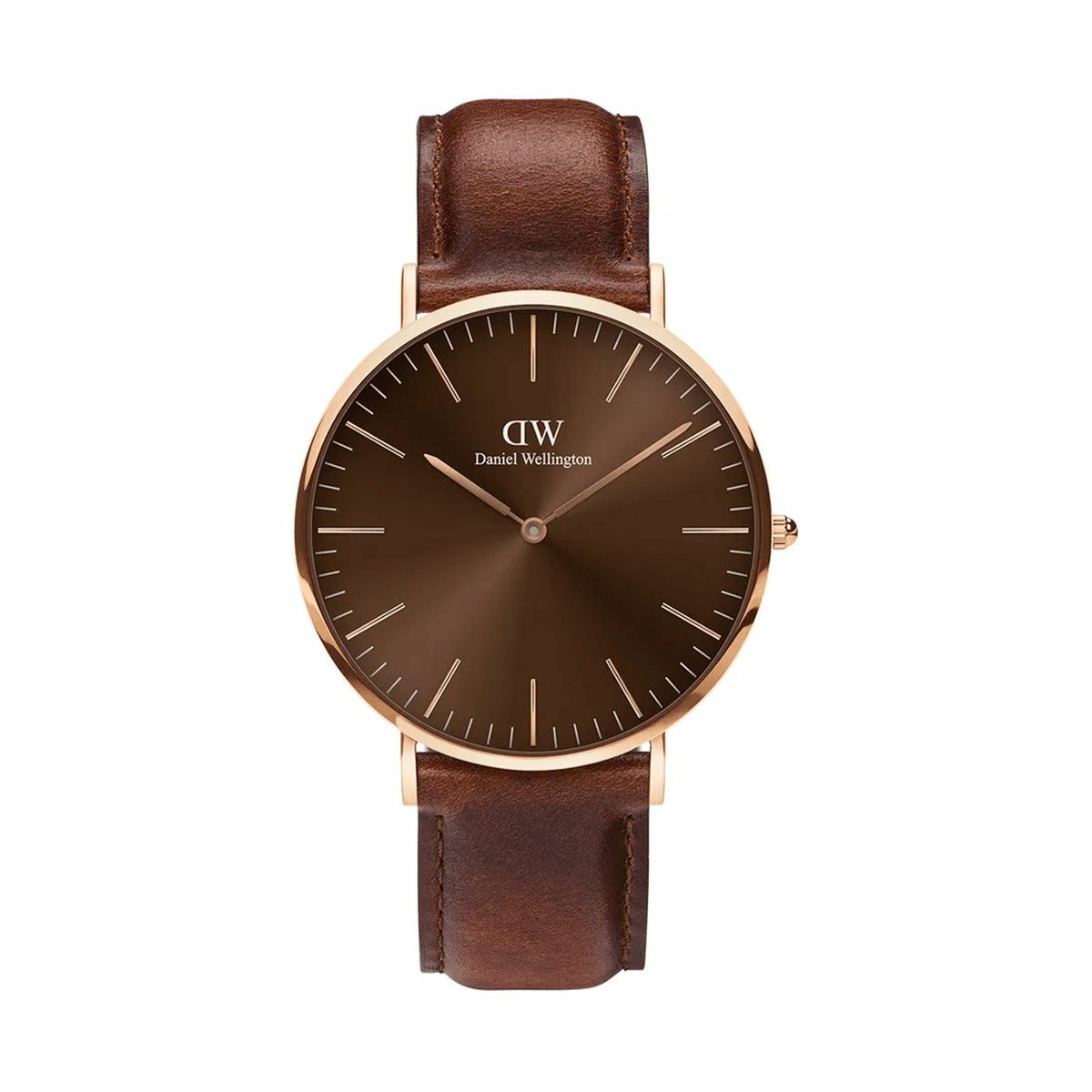 Daniel Wellington / ダニエルウェリントンクラシック 40mm セイントモーズ ローズゴールド アンバーの公式ECサイト掲載画像