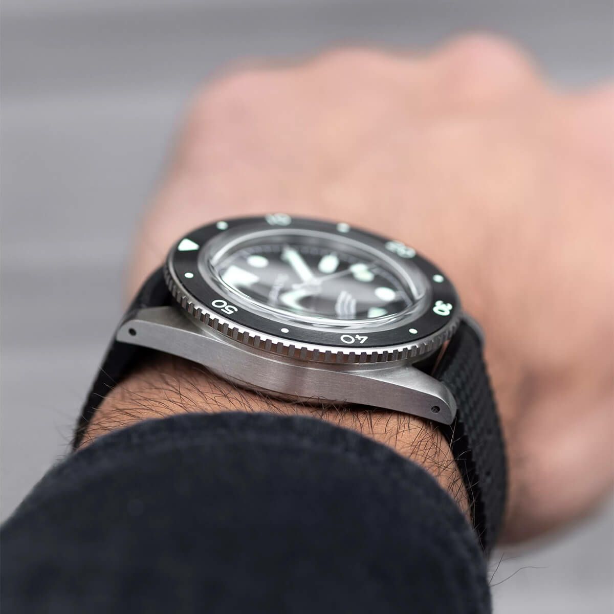 BALTIC WATCHES / バルチックアクアスカーフ チタニウム41 ブラック 