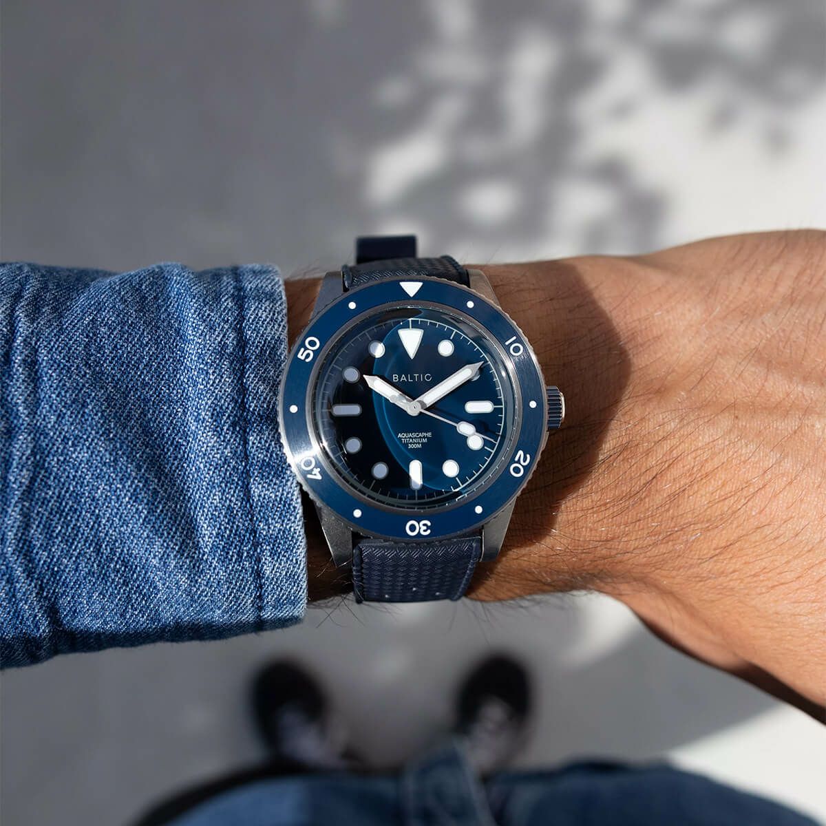 BALTIC WATCHES / バルチックアクアスカーフ チタニウム41 ブルー 