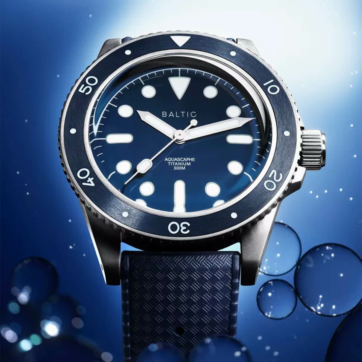 BALTIC WATCHES / バルチックアクアスカーフ チタニウム41 ブルー 