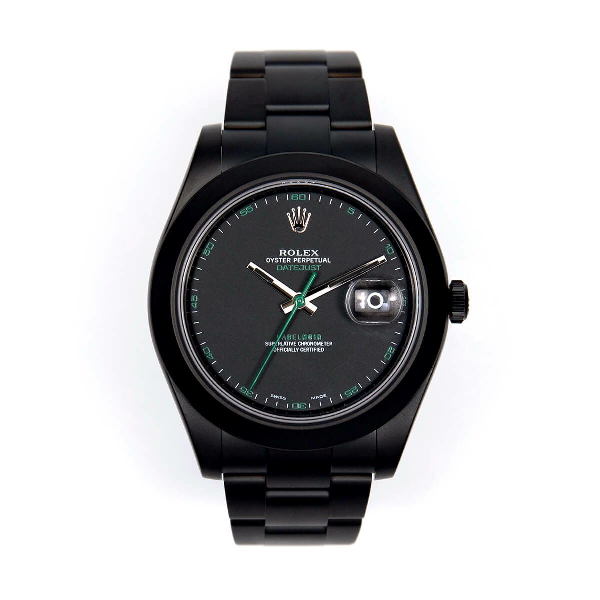 LABEL NOIR / ラベルノワールロレックス カスタム LN047C RD 116300 ROLEX DATEJUST 41の公式ECサイト掲載画像