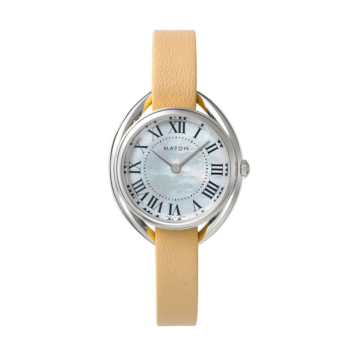 MATOW / マトウ Shiki HARU ラウンド シルバー 白亜 / ミモザの公式ECサイト掲載画像