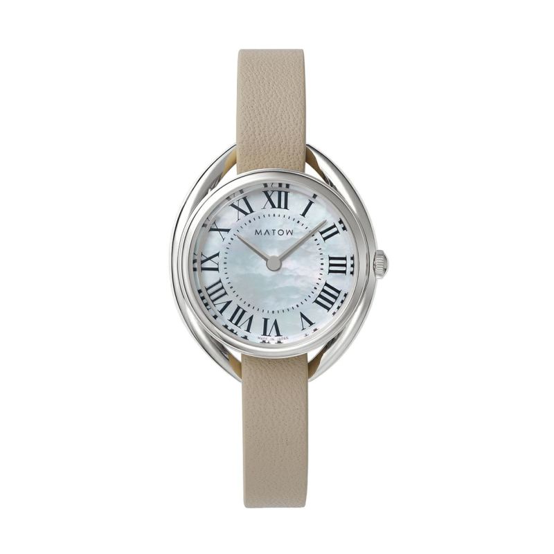 MATOW / マトウ Shiki ラウンド シルバー 白亜 / HARU かすみ草の公式ECサイト掲載画像