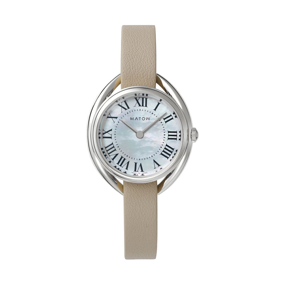 MATOW / マトウ Shiki ラウンド シルバー 白亜 / HARU かすみ草の公式ECサイト掲載画像