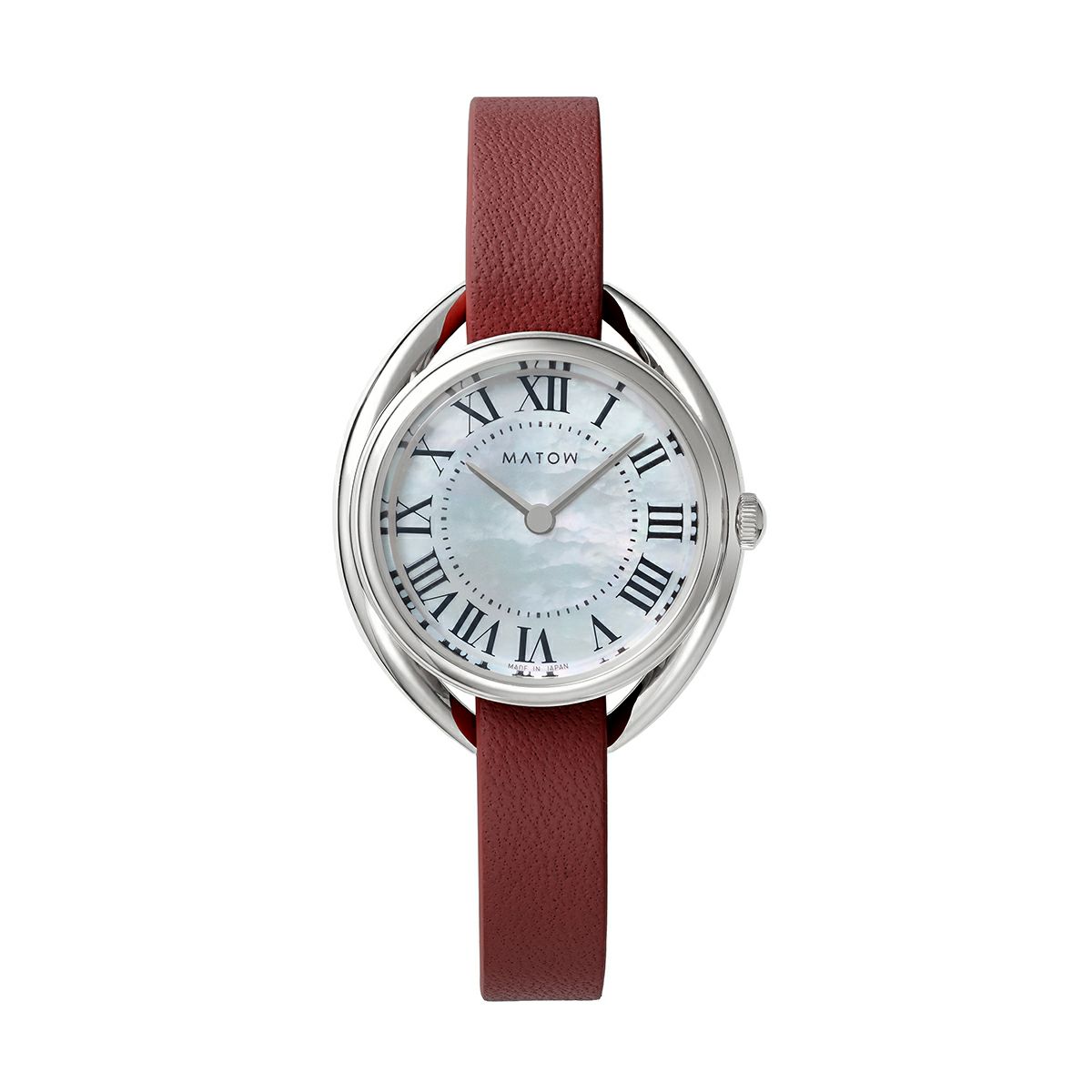 MATOW / マトウ Shiki ラウンド シルバー 白亜 / AKI ケイトウの公式ECサイト掲載画像