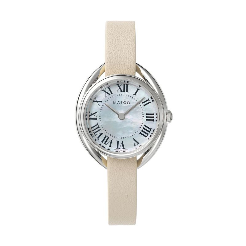 MATOW / マトウ Shiki ラウンド シルバー 白亜 / FUYU ホワイトペッパーの公式ECサイト掲載画像