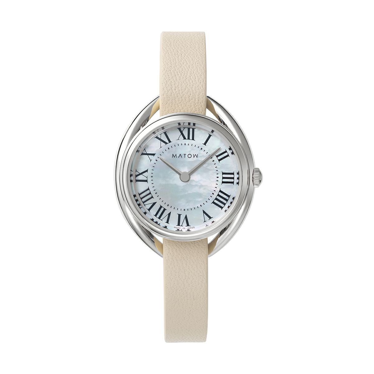 MATOW / マトウ Shiki ラウンド シルバー 白亜 / FUYU ホワイトペッパーの公式ECサイト掲載画像