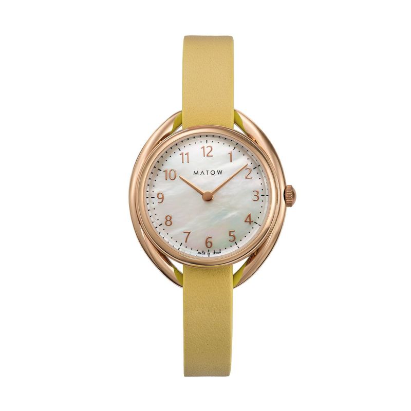 MATOW / マトウ Shiki HARU ラウンド ローズゴールド / ミモザの公式ECサイト掲載画像