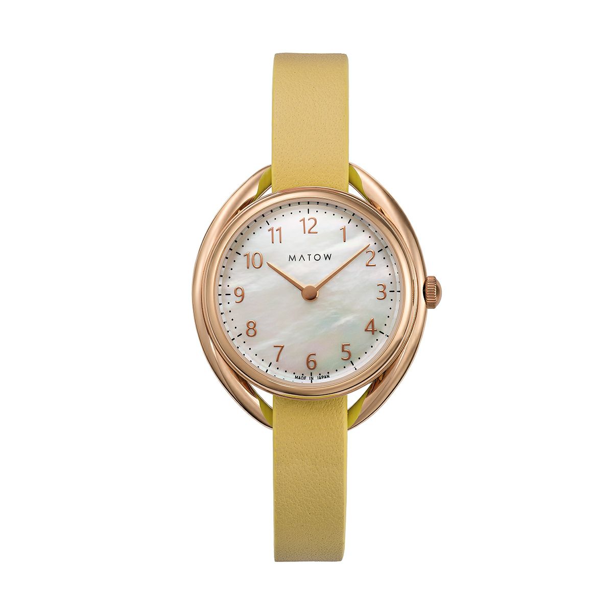 MATOW / マトウ Shiki HARU ラウンド ローズゴールド / ミモザの公式ECサイト掲載画像