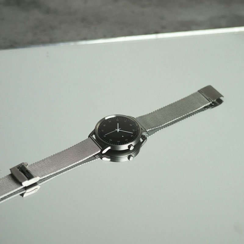 sazare SK01SS BLACK HONING FINISH 腕時計 SK01 / SS BLACK HONING FINISH / WHITE DIAL / BLACK SHEEP