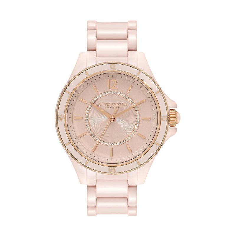 OLIVIA BURTON / オリビア・バートン スポーツ リュクス - 36mm セラミック ブラッシュ ブレスレット ウォッチの公式ECサイト掲載画像