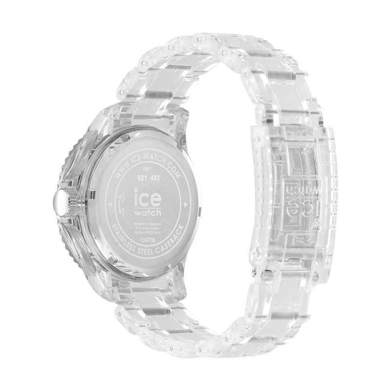 Montre ice watch online transparente