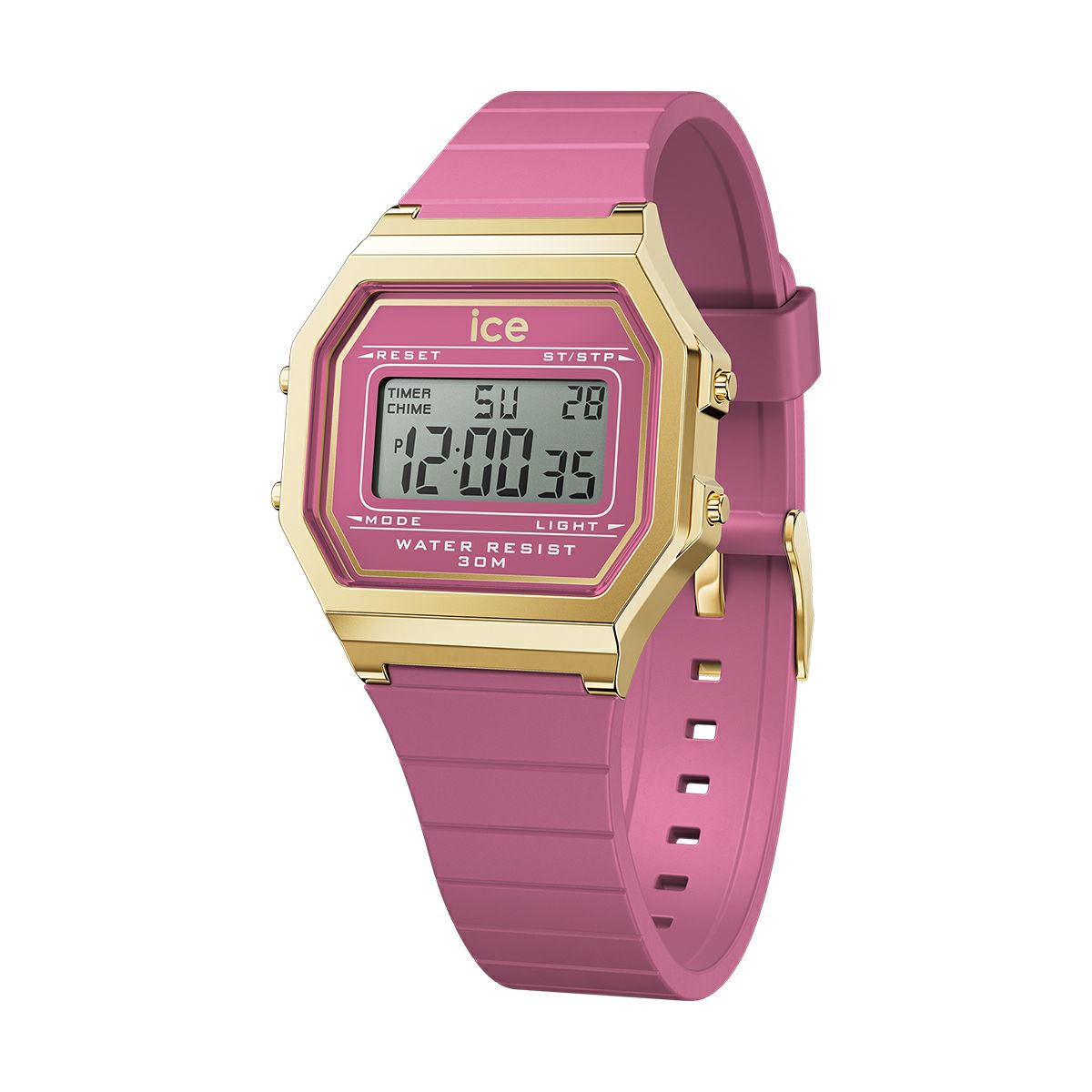 ICE-WATCH / アイスウォッチ ICE digit retro - ブラッシュバイオレット - スモールの公式ECサイト掲載画像