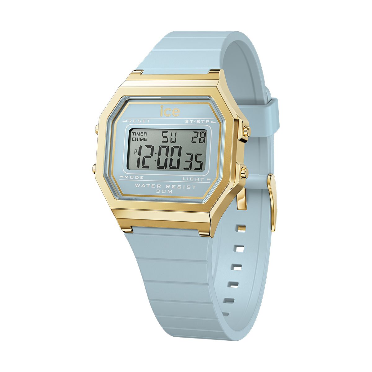 ICE-WATCH / アイスウォッチ ICE digit retro - トランクウィルブルー - スモールの公式ECサイト掲載画像