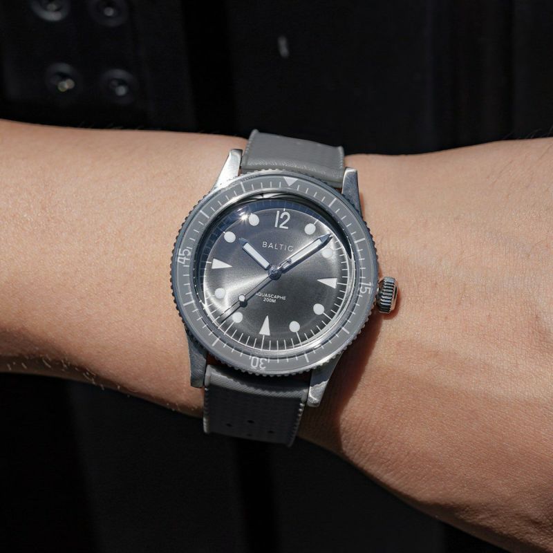 150本限定］HMS Watch Store × BALTIC WATCHES / AQUASCAPHE Gray 