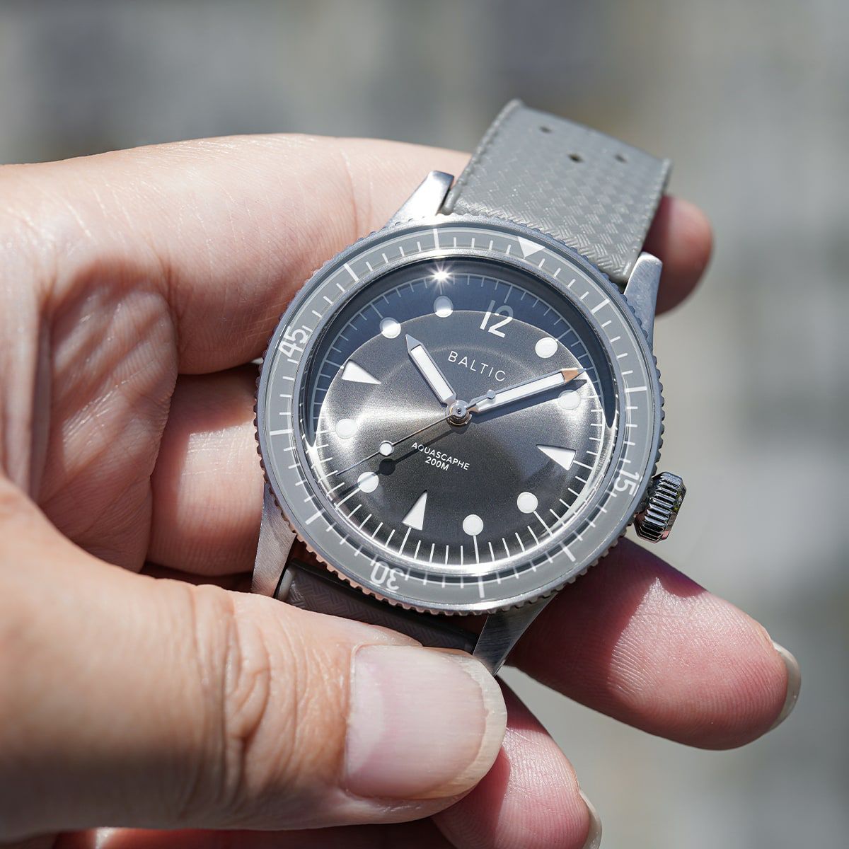 150本限定］HMS Watch Store × BALTIC WATCHES / AQUASCAPHE Gray 