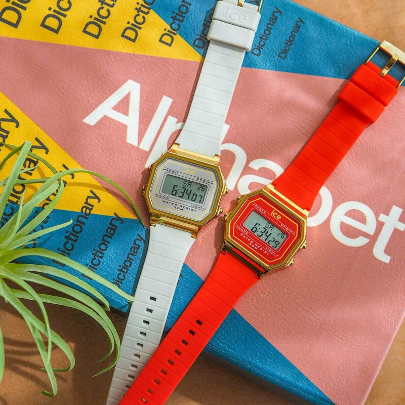 ICE-WATCH / アイスウォッチ ICE digit retro レッドパッション