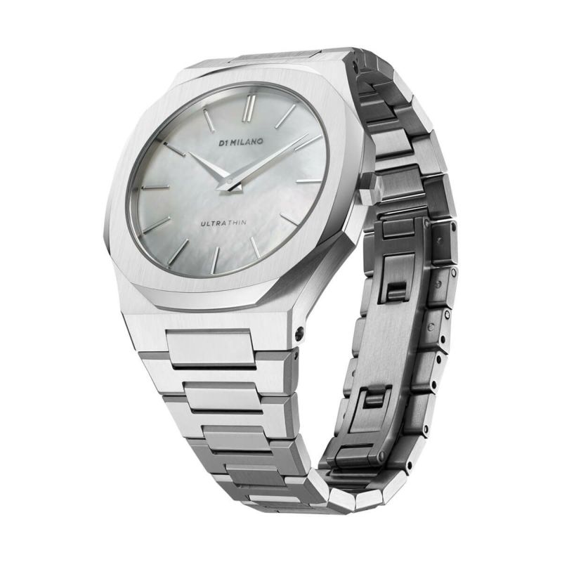 【新品未使用】D1 MILANO 腕時計  Super Slim Silver