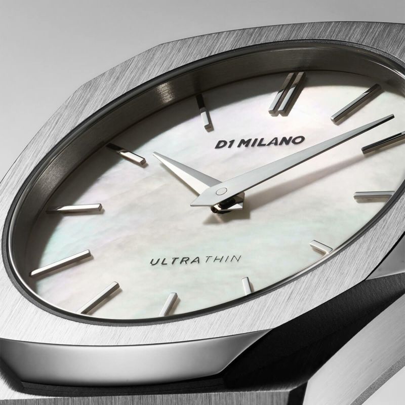 【新品未使用】D1 MILANO 腕時計  Super Slim Silver