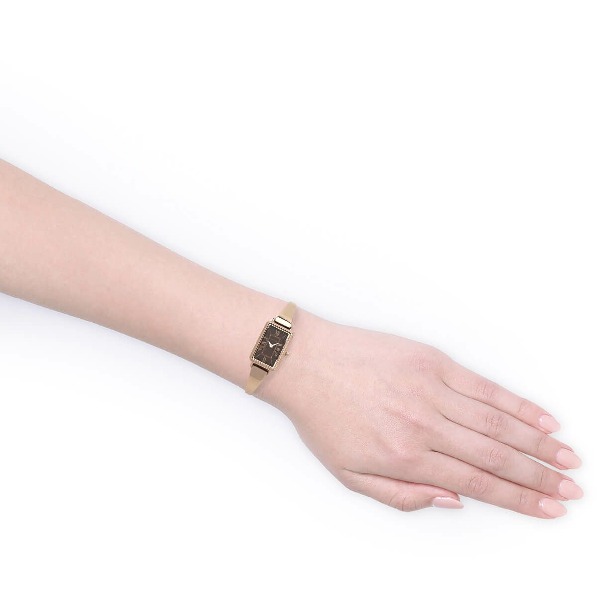 MATOW / マトウ Tsuki 月華 スクエア ローズゴールド アンバー