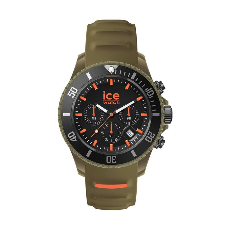 ICE-WATCH / アイスウォッチ ICE chrono - カーキ - ミディアム - CHの公式ECサイト掲載画像