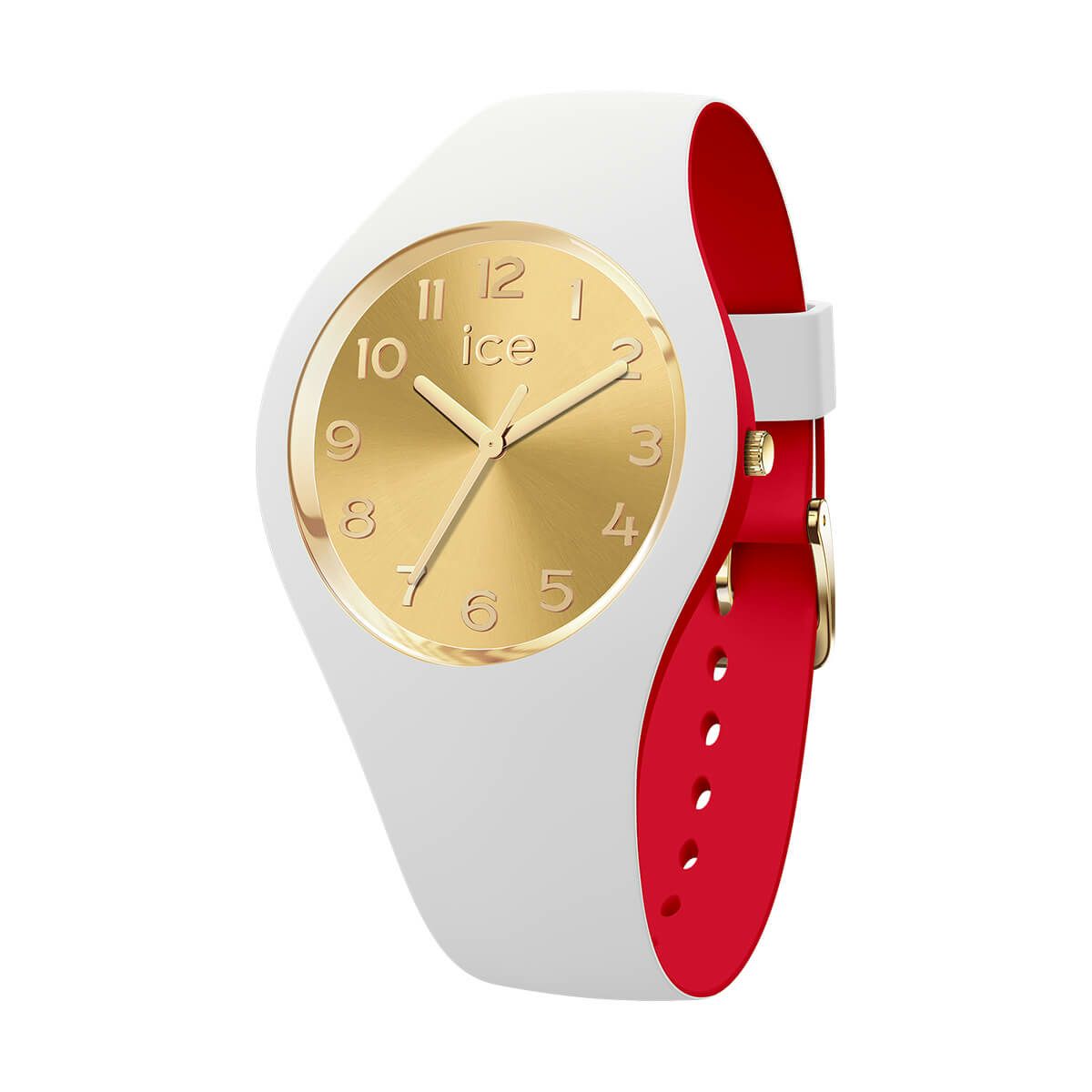 ICE-WATCH / アイスウォッチ ICE loulou - ホワイトゴールドシック - スモール - 3Hの公式ECサイト掲載画像