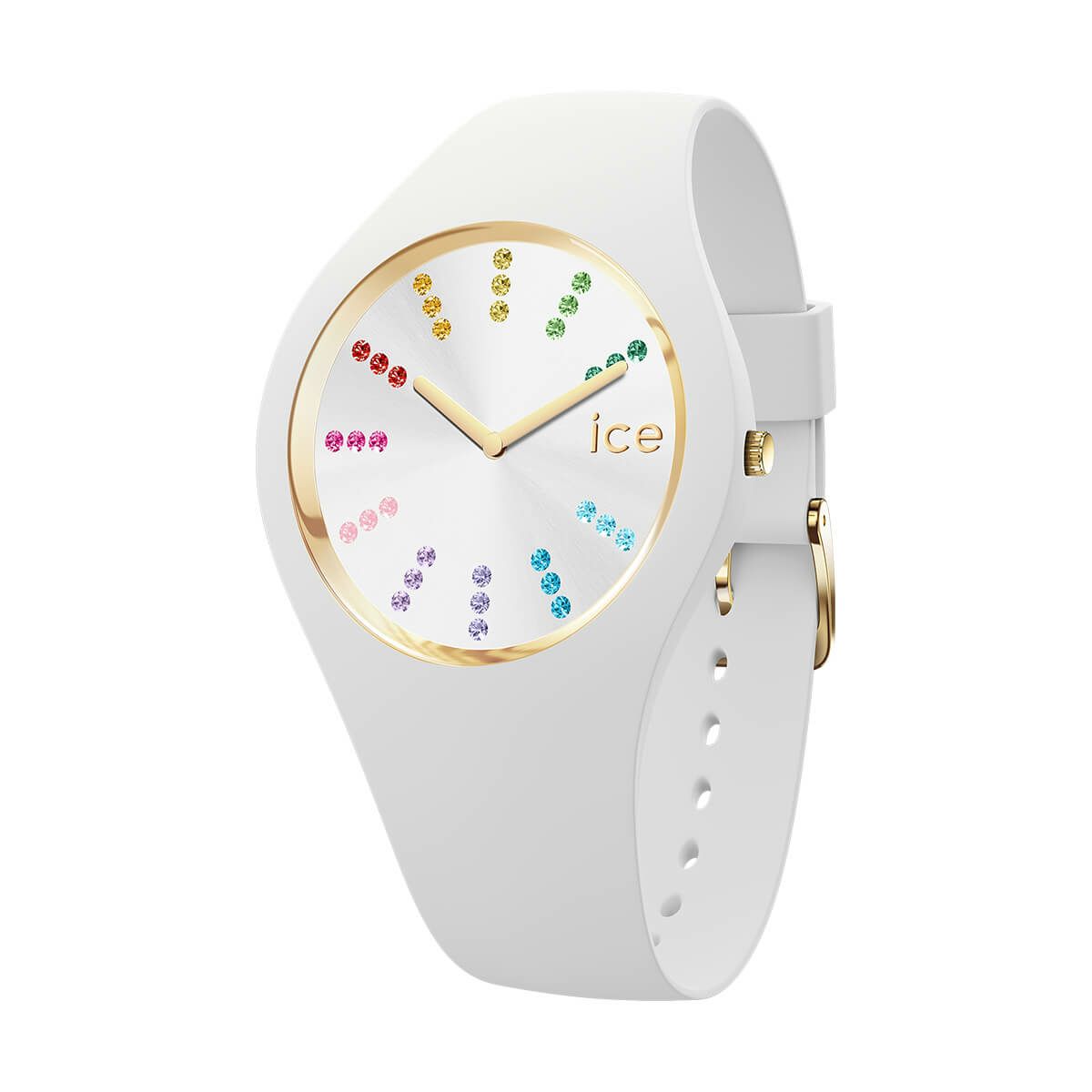 ICE-WATCH / アイスウォッチ ICE cosmos レインボーホワイト スモールの公式ECサイト掲載画像