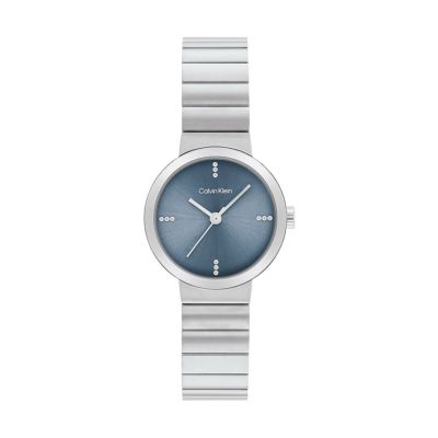 Calvin Klein / カルバンクライン マーキー - MF SS 43MM ブラック ダイヤル/SS メッシュ 男性用 メンズ ブランド  ウォッチ 腕時計