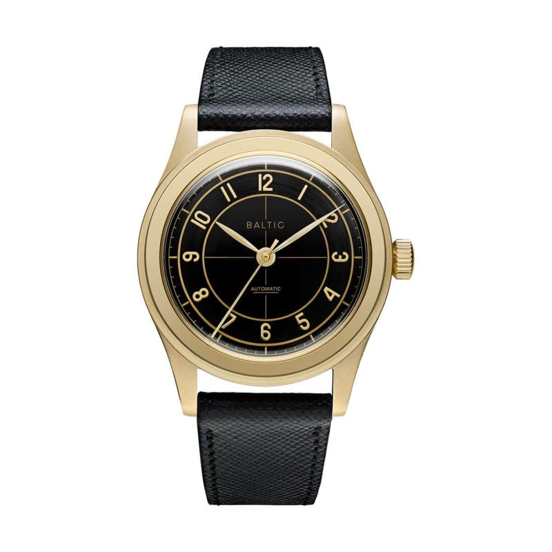 BALTIC WATCHES / バルチック HMS 002 GOLD PVD - BLACKの公式ECサイト掲載画像