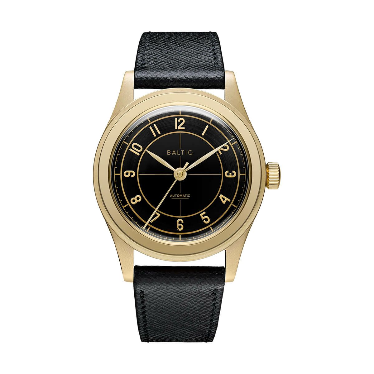 BALTIC WATCHES / バルチック HMS 002 GOLD PVD - BLACKの公式ECサイト掲載画像