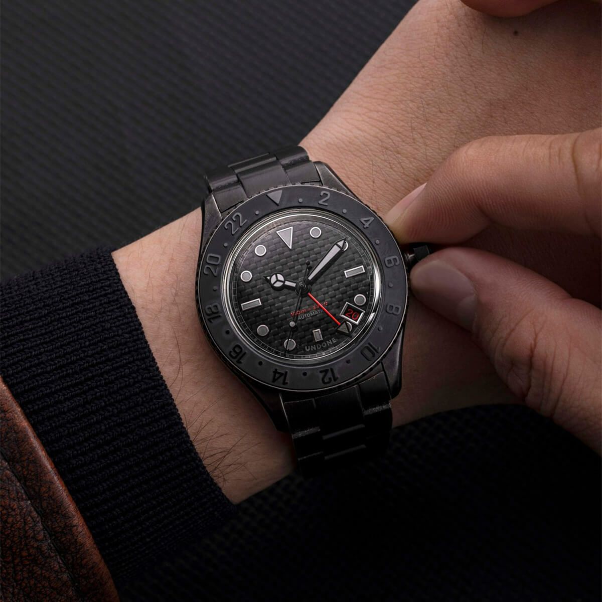 UNDONE 腕時計　メンズ UNDONE / アンダーン UNDONE × 攻殻機動隊 STAND ALONE COMPLEX