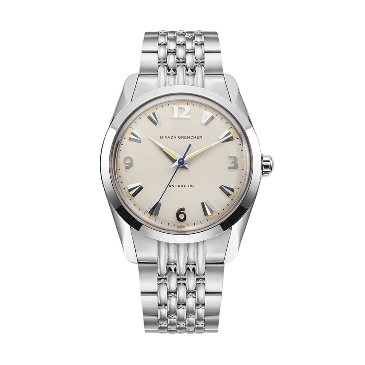 Nivada Grenchen / ニバダ グレンヒェン アンタークティック 35mm エッグシェル ベージュ ライスブレスレットの公式ECサイト掲載画像
