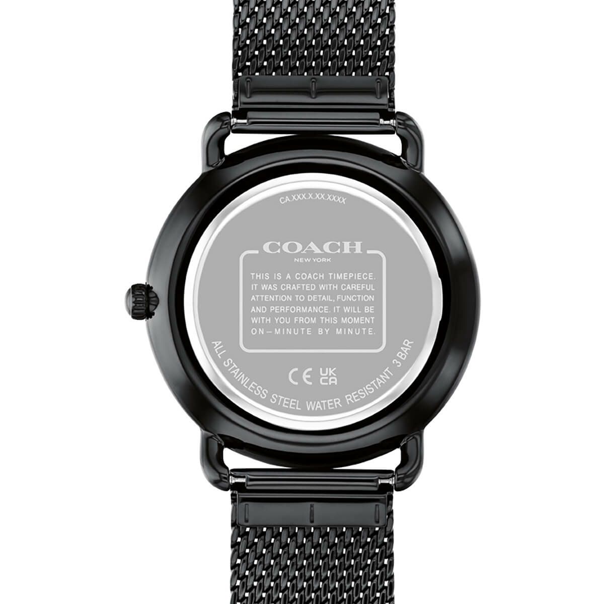 COACH | COACH / コーチ エリオット 41mm ブラック IP ブラック 