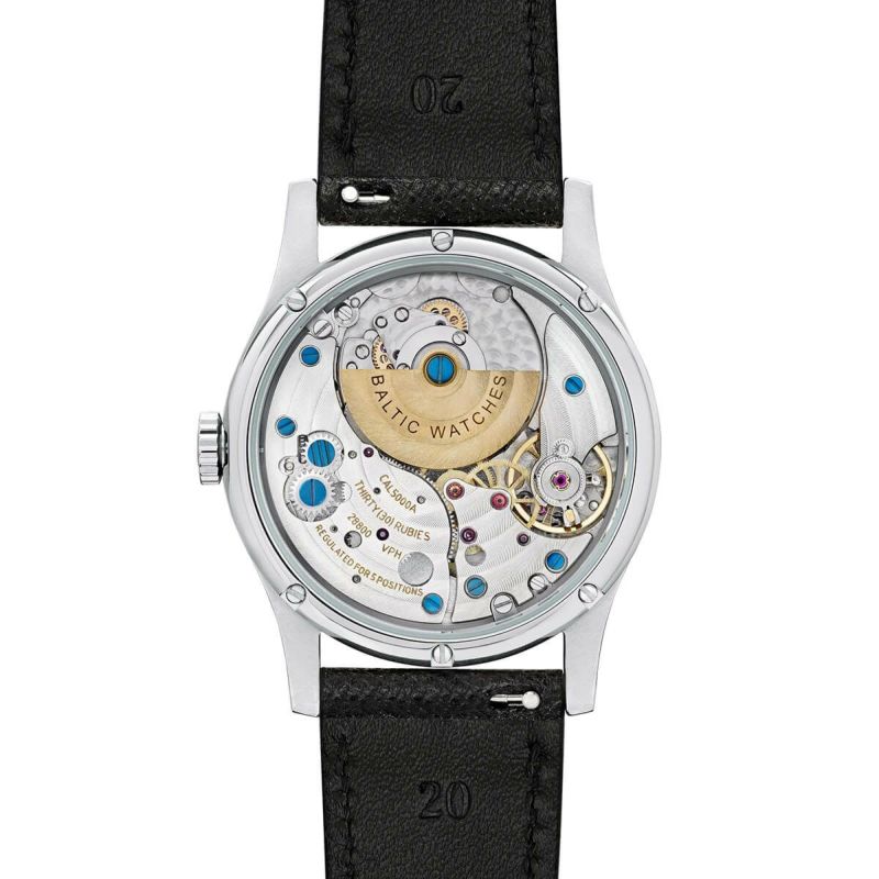 【定価10万2300円】Baltic mr01 サーモンピンク【保証期間内】 BALTIC WATCHES / バルチック マイクロローター サーモン
