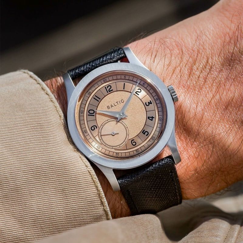 ＊未使用＊バルチック　BALTIC　マイクロローター　サーモン　ライオン BALTIC WATCHES / バルチック マイクロローター サーモン