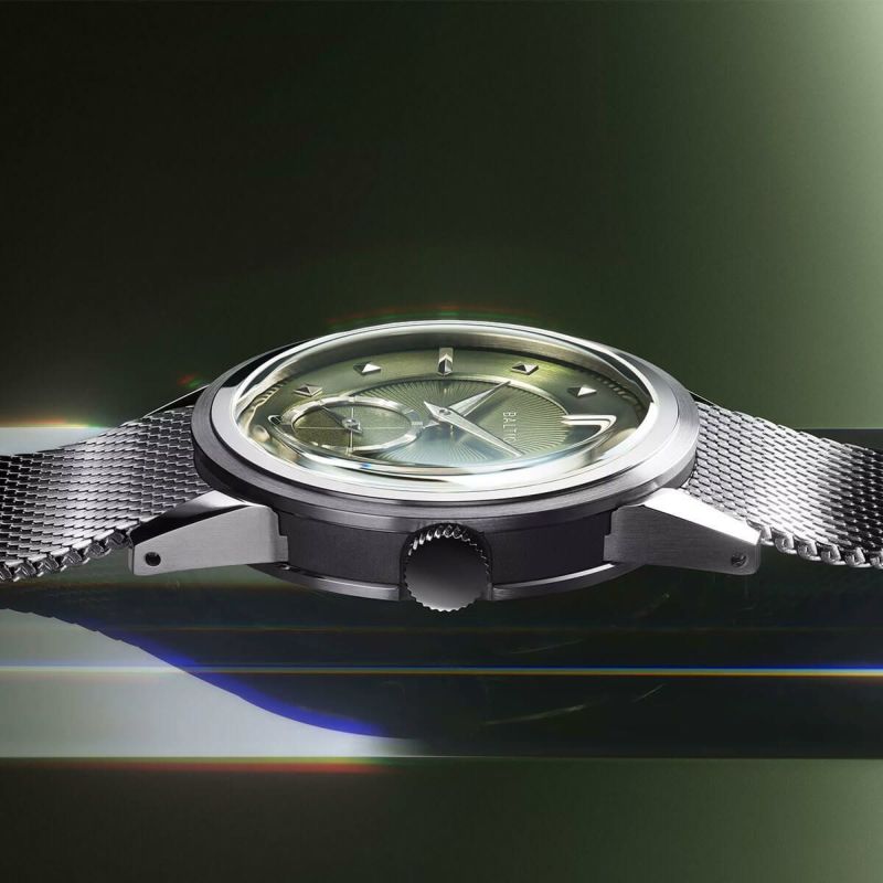 け*す様 BALTIC WATCHES バルチック プリズミック グリーン 純正 BALTIC WATCHES / バルチック プリズミック グリーン ステンレス