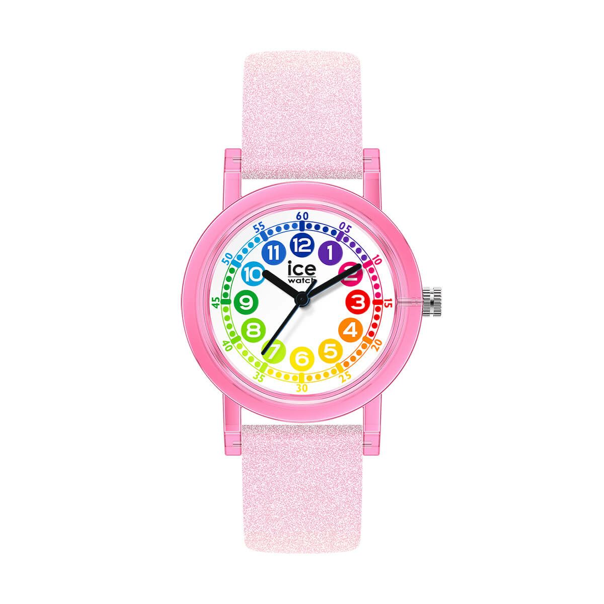 ICE-WATCH / アイスウォッチ ICE learning - ピンクグリッター - S32 - 3Hの公式ECサイト掲載画像