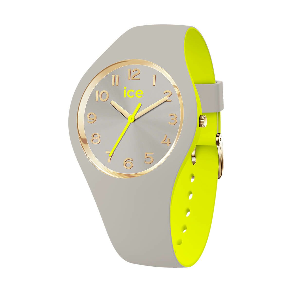 ICE-WATCH / アイスウォッチ ICE duo chic - グレーライム - S34 - 3Hの公式ECサイト掲載画像