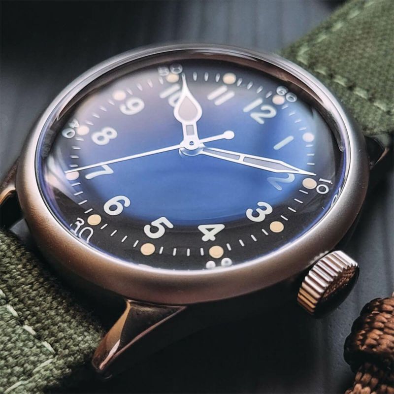 PRAESIDUS | Praesidus / プレジダス A-11 SERVICE WATCH BLACK 38MM Green Canvas  メンズ 男性用 腕時計 おしゃれ ブランド