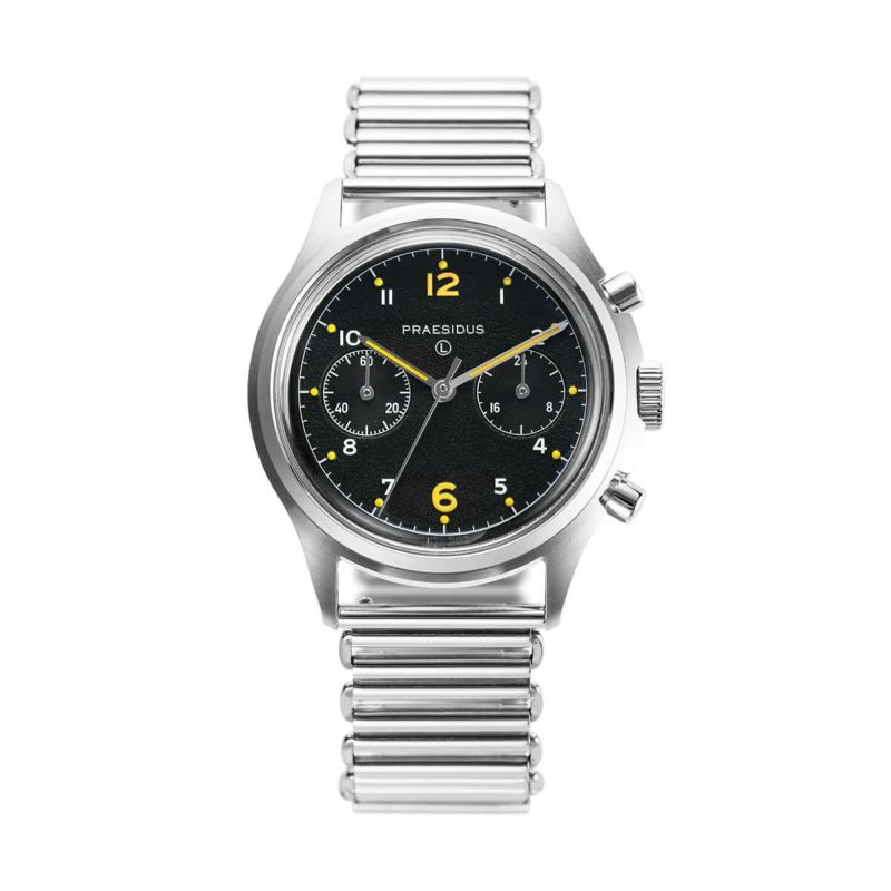 Praesidus / プレジダス PAC-76 CHRONOGRAPH Bonklip Field Braceletの公式ECサイト掲載画像
