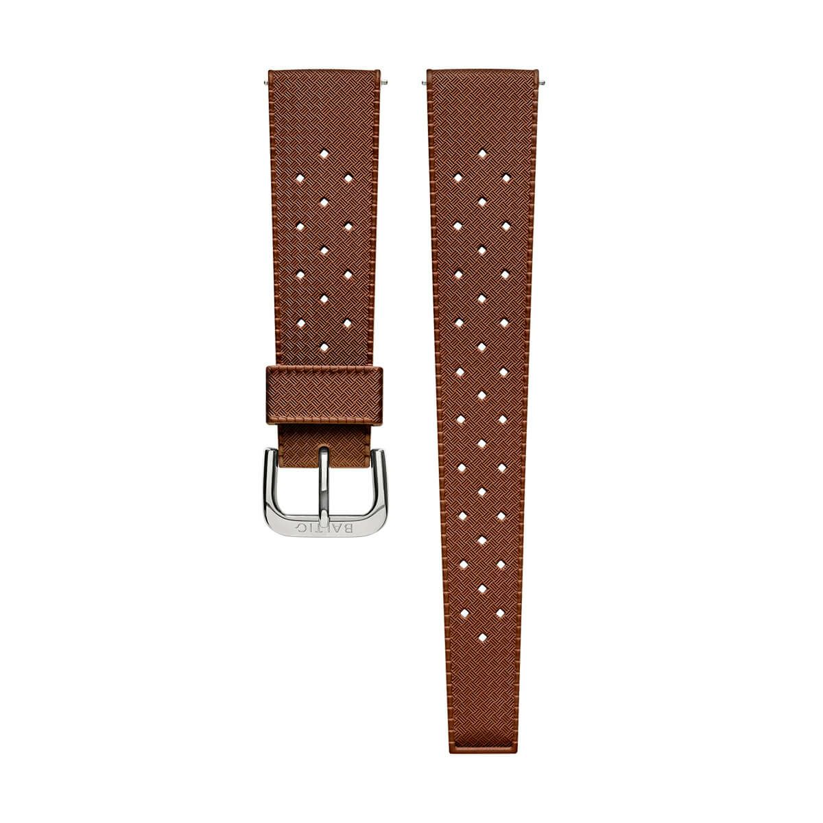 BALTIC WATCHES / バルチック 替えベルト トロピック FKM バルカン ラバー ベルト ブラウンの公式ECサイト掲載画像